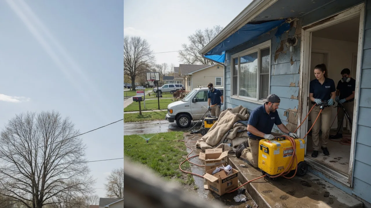 Basement Flood Cleanup in Ryder, ND near me